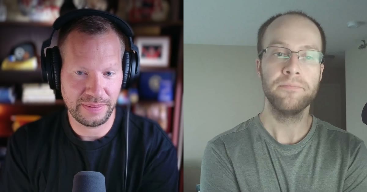 Aaron Makelky and Ryan Doser comparing GPT-6 Astra and Claude Fable 5.1 on AI Rabbit Holes